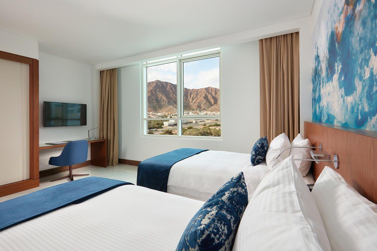 Royal M Al Aqah Beach Resort By Gewan Ngoại thất bức ảnh A room at the hotel